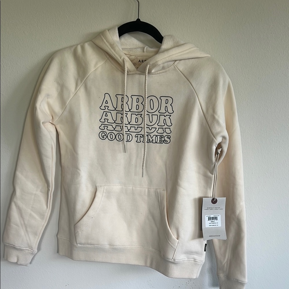 Arbor Cream Sweatshirt Minimalist Design